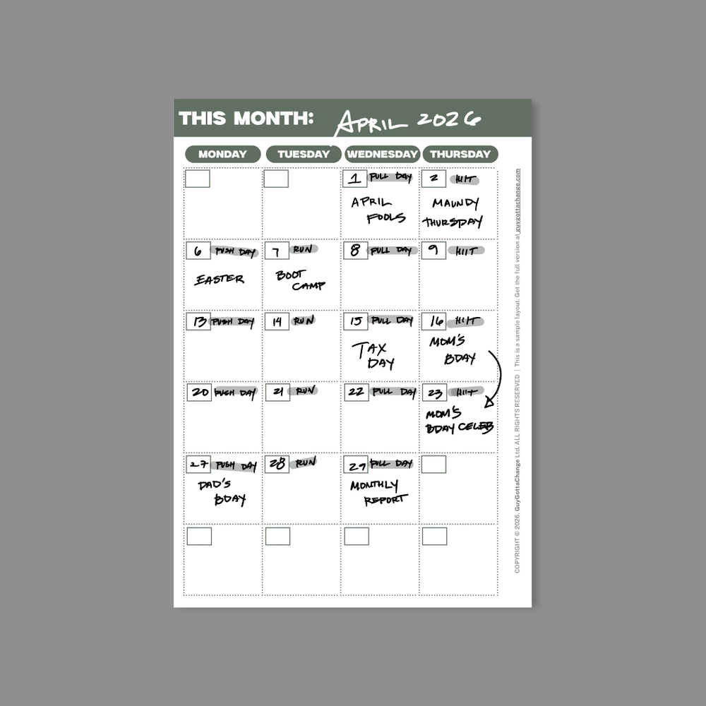 Weekly Planning Spread: FREE A5 Printable — 3