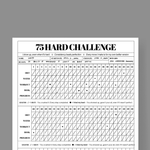 75 Hard Challenge Series: FREE Printable
