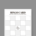 Guy Gotta Change Goal Bingo Card: FREE Printable
