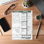 Weekly Planning Spread: FREE A5 Printable