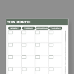 Weekly Planning Spread: FREE A5 Printable