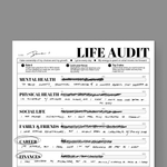Life Audit: FREE Printable