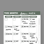 Weekly Planning Spread: FREE A5 Printable