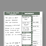 Monthly Calendar Spread: FREE A5 Printable