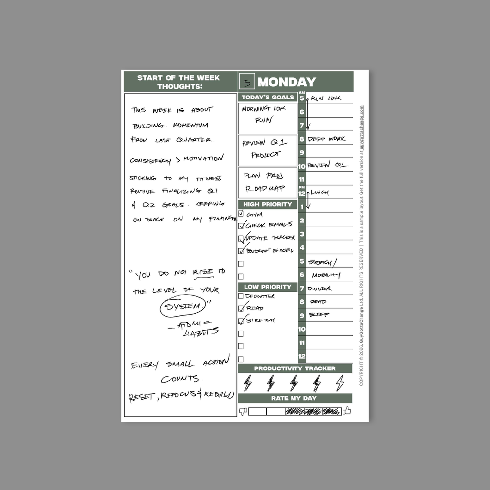 Monthly Calendar Spread: FREE A5 Printable — 3