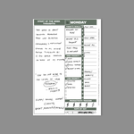 Monthly Calendar Spread: FREE A5 Printable