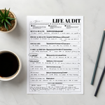 Life Audit: FREE Printable