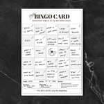 Guy Gotta Change Goal Bingo Card: FREE Printable