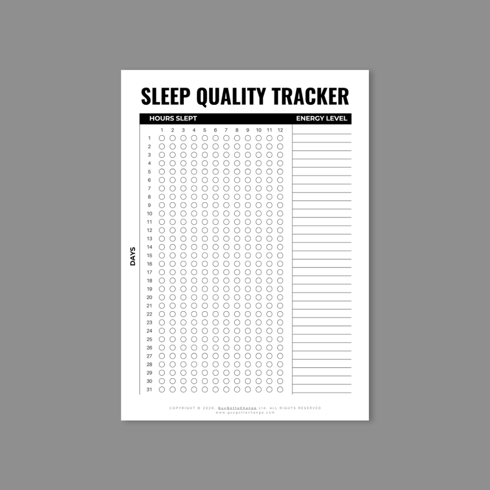 Weekly Sleep Tracker - FREE Printable — 3