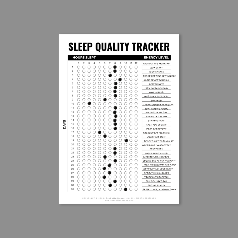 Weekly Sleep Tracker - FREE Printable — 4
